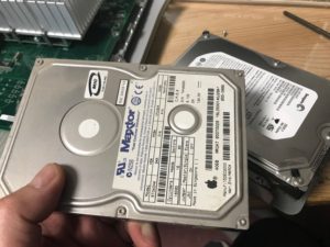 G4のHDD 交換