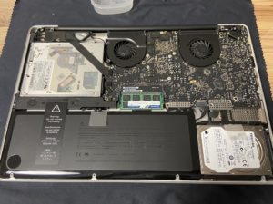 MacBookPro2011メモリ増設